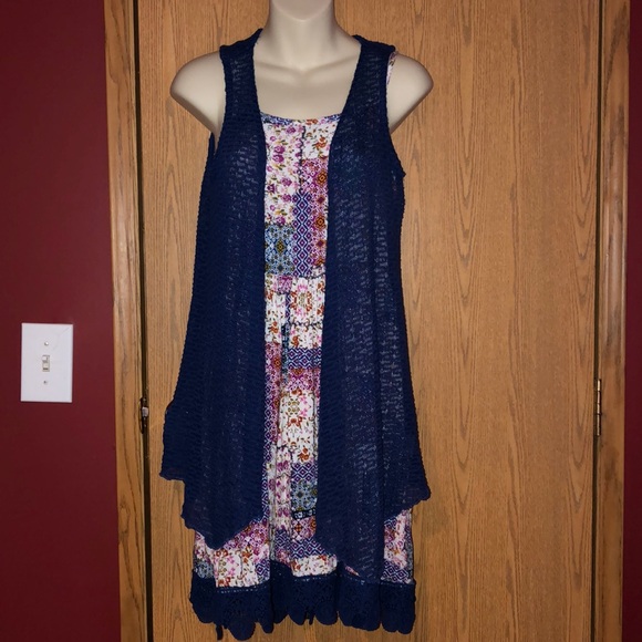 Knitworks Other - Girls dress with matching vest